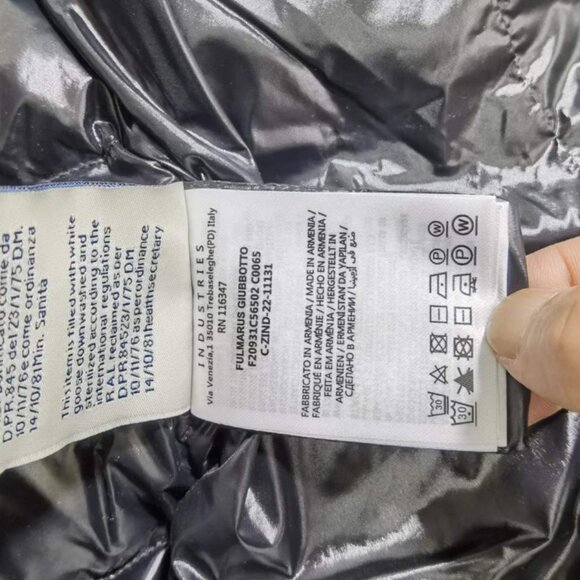 Moncler Puffer Coat with Fur Trim - Picture 7 of 8